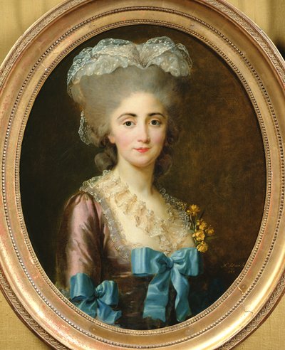 Porträt von Madame Lesould, 1780 von Elisabeth Louise Vigee Lebrun